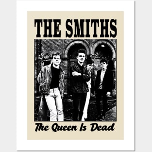 the queen is dead black style Posters and Art